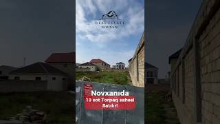 Novxanıda 10 Sot Torpaq Sahəsi Satılır Yola Yaxın Real Estate Novxani