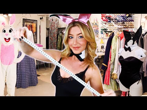 ASMR FULL BODY MEASURING YOU.....For Your Easter Bunny Costume!! 🐰🥕(cute right?!)