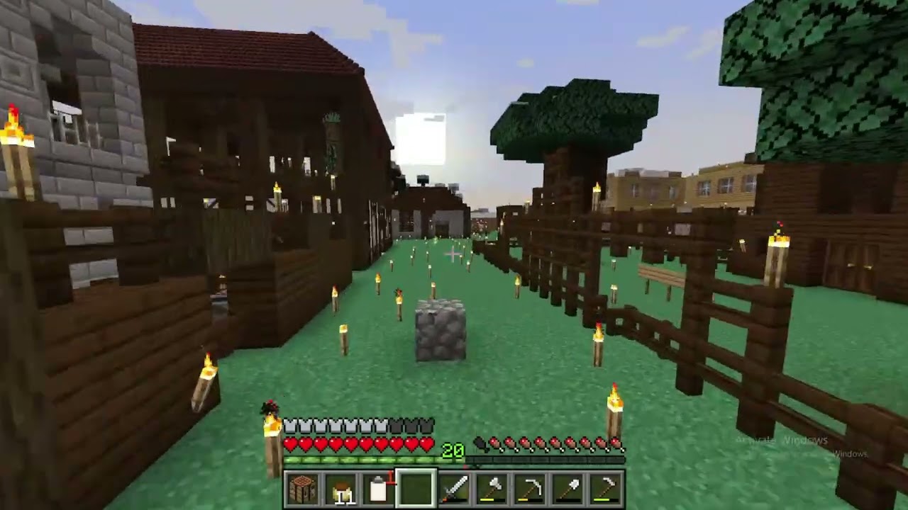 Minecolonies Ep 30 upgraded the builder got raided by amazons and getting more jungle saplings