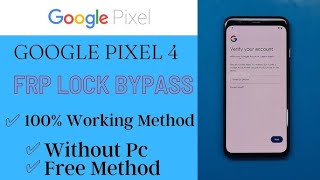 Google pixel 4 Android 12 and all pixel models frp bypass /no pc easy solutions