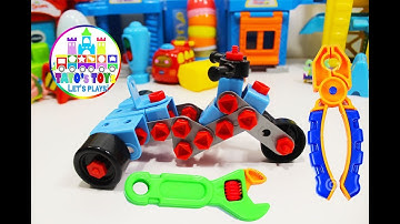 How To Build with Meccano for KIDS- Motorbike