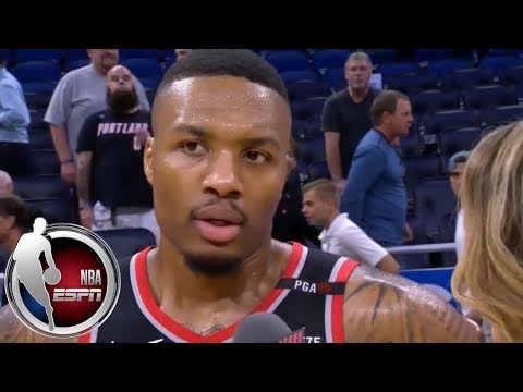 Damian Lillard told heckler 'you're gonna get them in trouble' before 34-pt 2nd half | NBA Sound