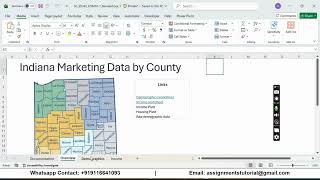 Shelly Cashman Excel 365 | Module 10: End of Module Project 1 Indiana Sports Marketing