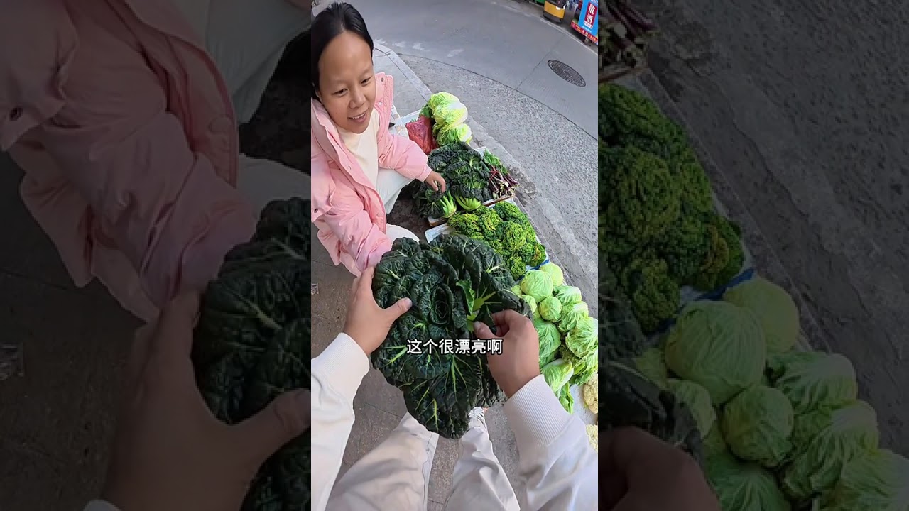 Vegetables are so hard to sell Last time I didn t sell a single vegetable. Today I ll cont