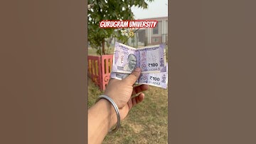 Gurugram university 💸 new campus.  #university #collage #gurugram #haryana #india #viralvideo