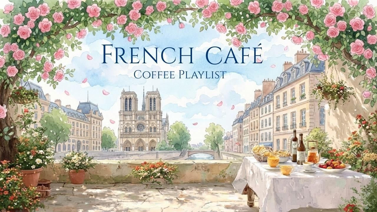 FRENCH CAFE 🇫🇷 Paris Instrumental Music — Coffee Playlist | Guitar, Piano & Accordion
