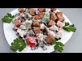 Уж очень вкусный САЛАТ!!Всего 4 простых продукта в составе!Этот салат вам заменит полноценный ужин