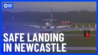 Newcastle Light Plane Makes Successful Emergency Landing  | 10 News First