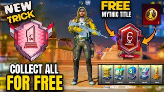 Free 6th Anniversary Title 😍 | How To Collect All Collectibles | Celebration Collection | PUBGM