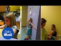 Little girl freaks out before getting shots at Doctor's appointment - Daily Mail