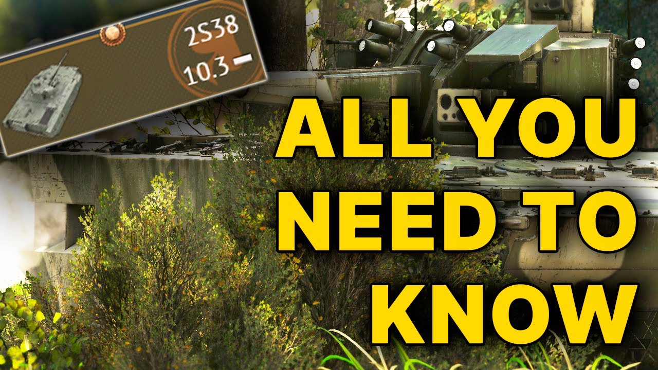 2С38: Полный обзор! | WAR THUNDER