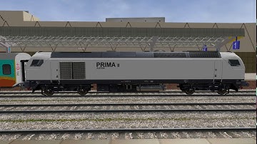 ALSTOM PRIMA II with Humsafar Express| Testing in MSTS | OPEN |Indian Railways