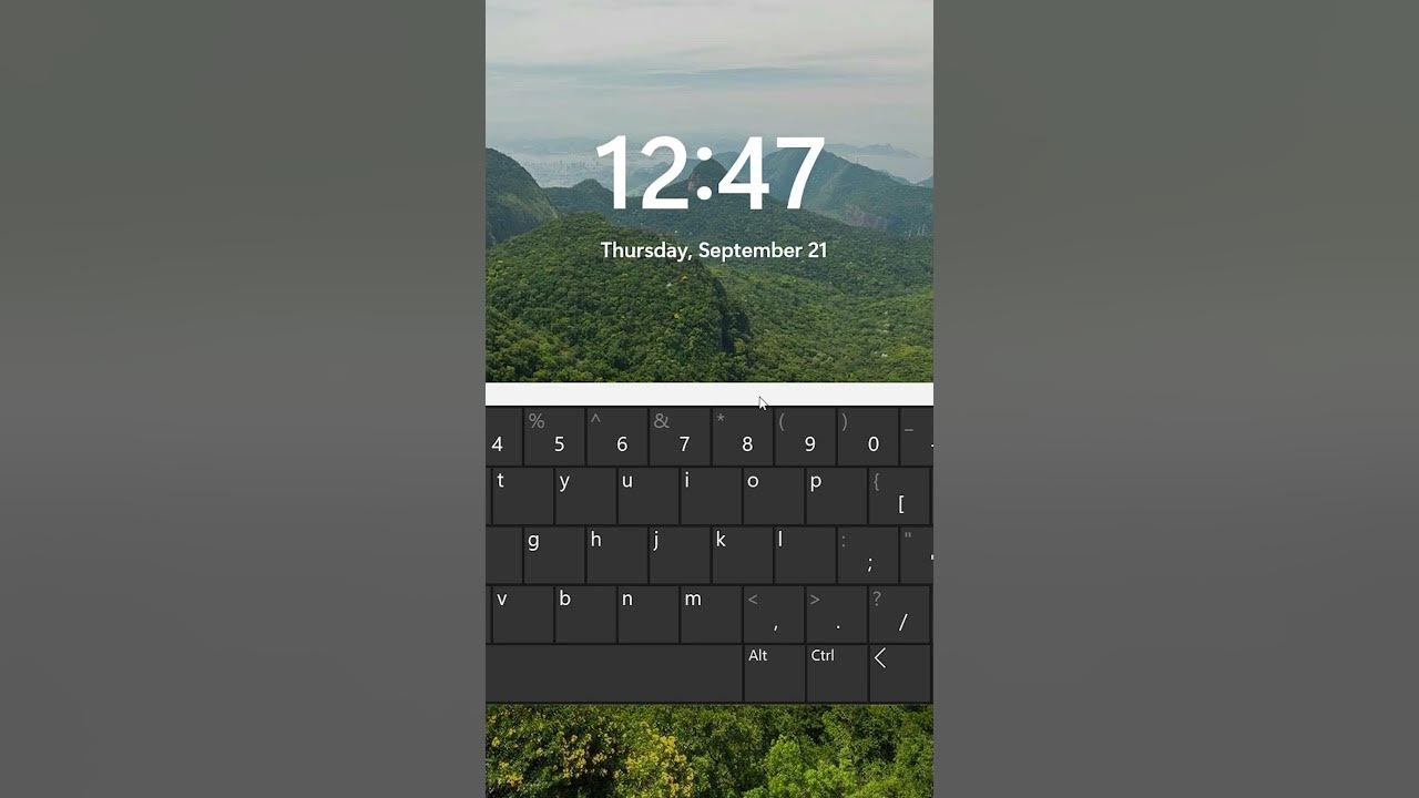 How to Lock / Unlock Windows 11 with Shortcut key windows11 keyboard