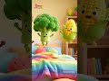 ஐந்து சின்ன காய்கறிகள் - Five Little Jumping Vegetables | Nursery Rhymes for Kids | Kids | Shorts