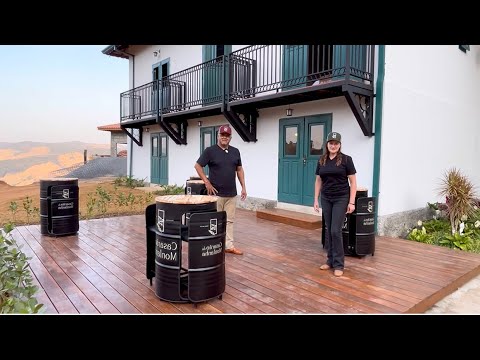 ELES TRANSFORMARAM A ANTIGA CASA DO SÍTIO NUMA LINDA POUSADA NAS MONTANHAS