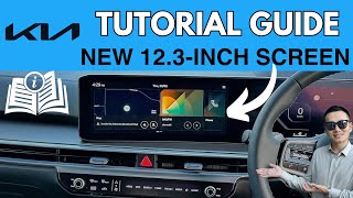 How to Kia -- Detailed Guide for 2025 Kia New 12.3" Infotainment Screen (2024 or later) screenshot 3