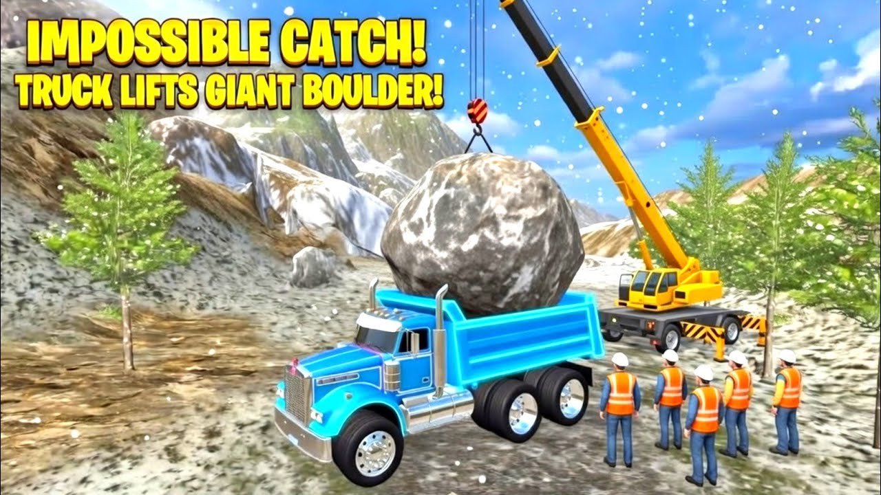 Driving a Heavy Truck Across Europe Roads | Truck Simulator 3D#TruckSimulator#EuropeTruck#TruckDrivi