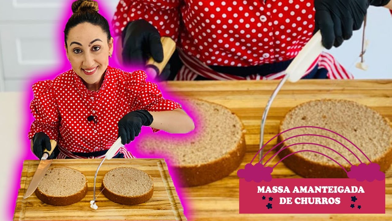 MASSA AMANTEIGADA DE CHURROS