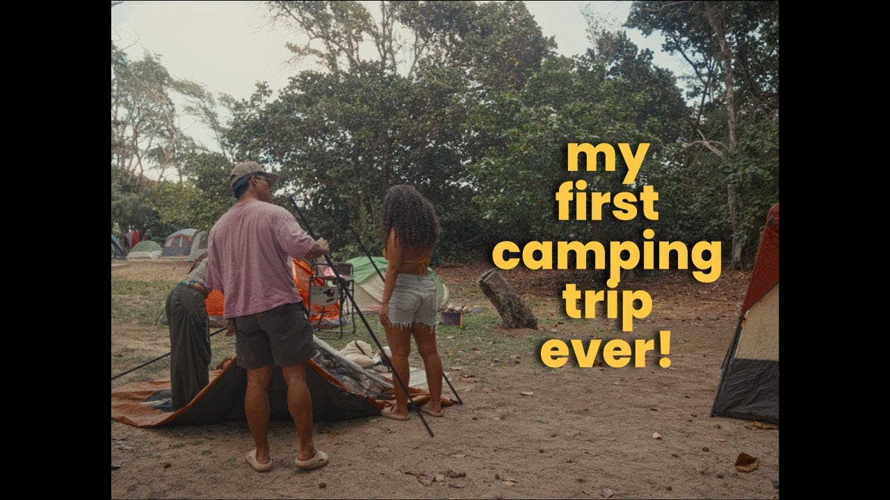 first camping trip ever | Sony a6700 (cinematic vlog)
