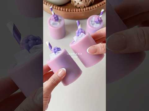 Grape juice soap making 🍇☁️🫧✨#soapcutting #soapmaking #asmr #soap #soapasmr
