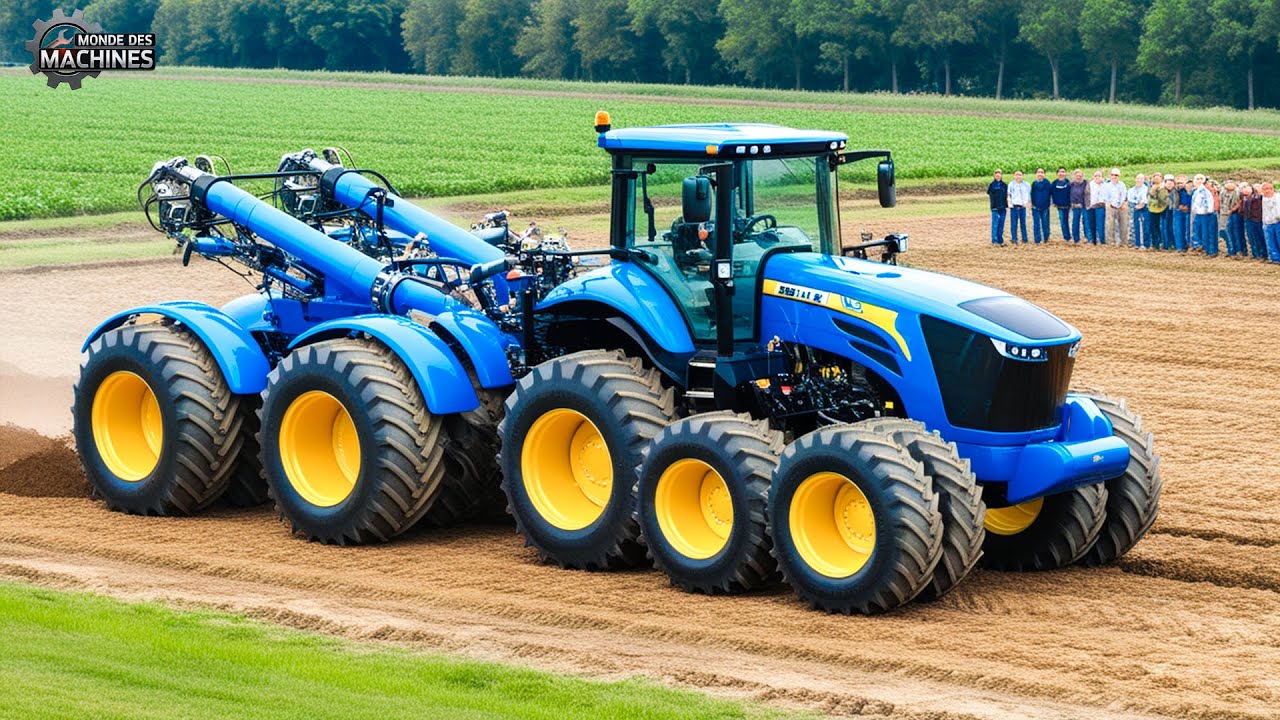100 La machine agricole la plus étonnante à un autre niveau que vous n'avez jamais vue #2