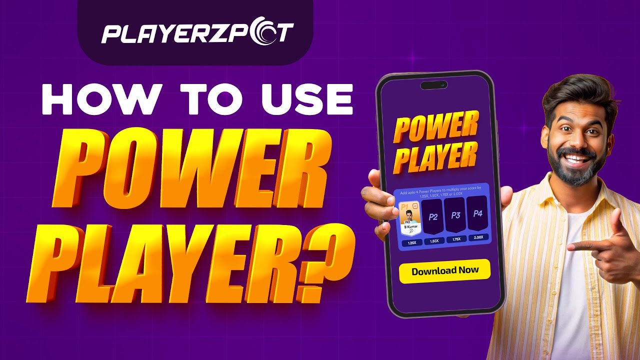 How to use Power Player on Playerzpot | 2X Point | New Feature