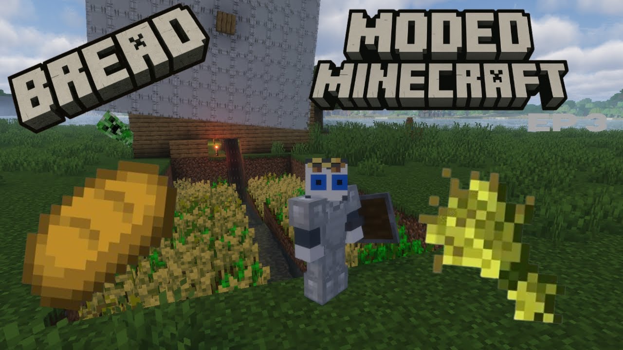 I Built an Automatic Bread Farm in Minecraft EP 3