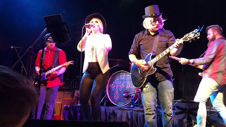 Sarah Hutchison at Tom Petty Tribute Show, Shrine,...