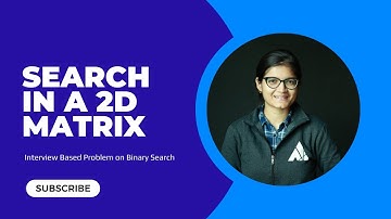 FAANG Interview Series: Search 2D Matrix