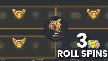 3 ROLL SPINS ON THE AUGUST CASE! CSGOROLL