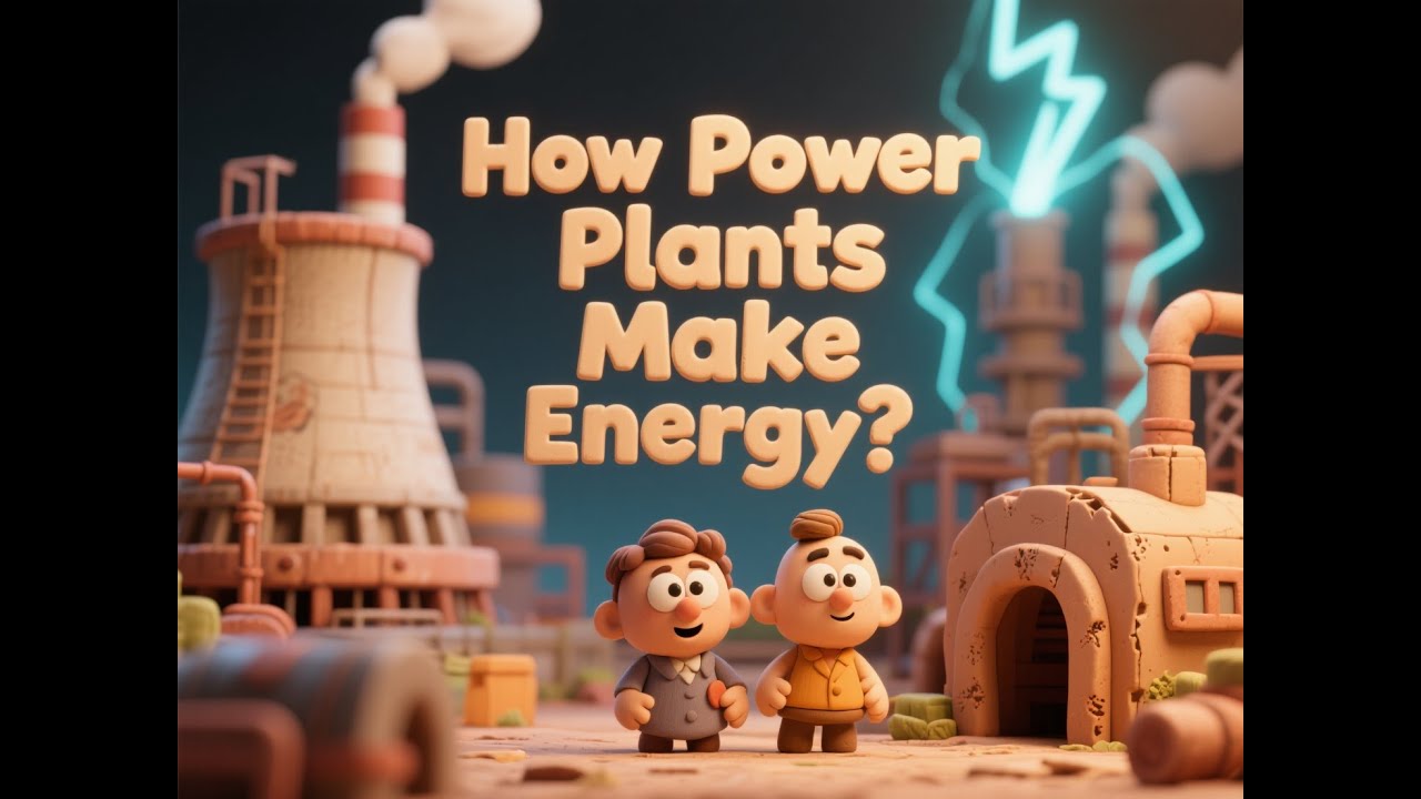 Как электростанции производят энергию? | Электростанции | Как работают электростанции | Энергия д...