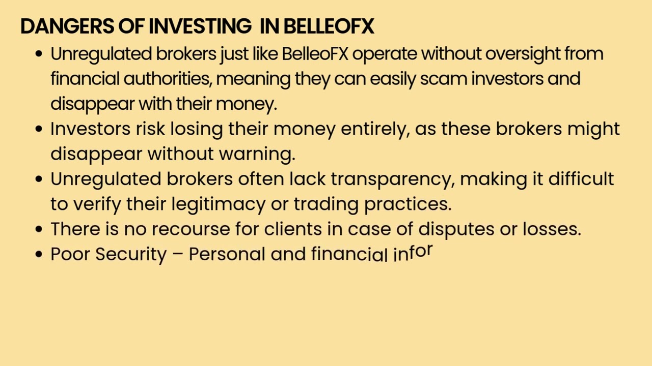 BelleoFX Review; soulless parasites, preying on the hopes and hard-earned money of innocent people