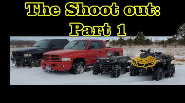 The Shoot out Part 1: 2021 Can-Am 850 XMR vs Polaris Sportsman