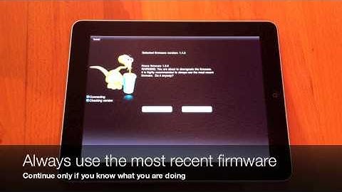 Parrot ARDrone - downgrading firmware with Drone Control
