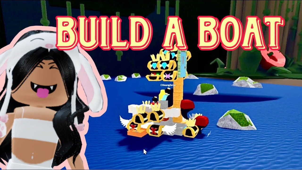 មកសង់ទូកដើម្បីជិះនៅក្នុង Roblox | Build A Boat