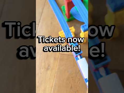 Tickets are out! #train #railtrack #toptracks #thomasandfriends #topsy #trainworld #thomas