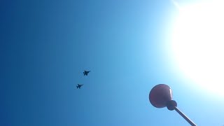 F-35 Jsf Head-On And Overhead In Rotterdam, Netherlands