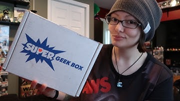 Super Geek Box Unboxing - March 2017 [UNITE]