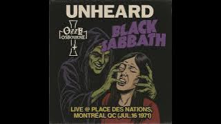 UNHEARD Ozzy Osbourne | Black Sabbath – Live @ Place des Nations, Montreal QC (Jul 16 1971)