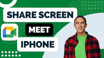 How to Share Screen on Google Meet for iPhone
