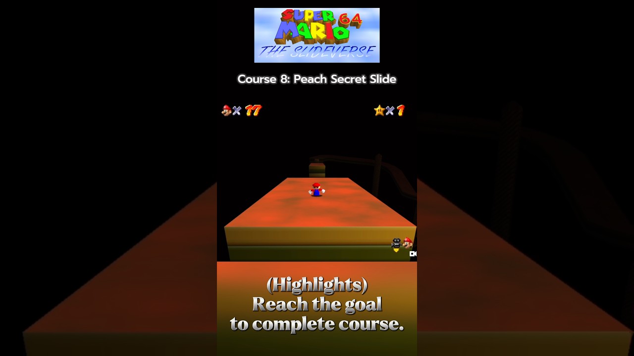 Super Mario Slideverse 64 - Peach Secret Slide 