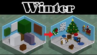 3D 네모로직 [Voxelgram] 'Winter' 스테이지 - 퍼즐 ASMR screenshot 2