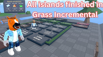 How you can complete the final Island in Grass Incremental #roblox #grassincremental
