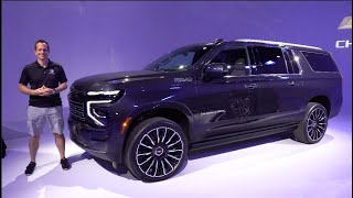 Is the 2025 Chevrolet Suburban a BETTER new SUV than a Jeep Grand Wagoneer? screenshot 1