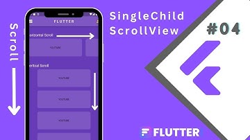 SingleChildScrollView in flutter 📜  | make Scrollable row or Colomn  | Flutter #04