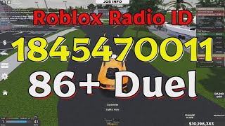 Duel Roblox Radio Codes/IDs