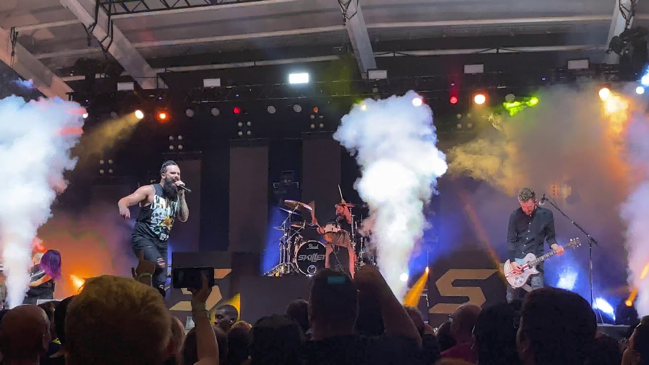 Skillet Hero (Live) 9/22/19 MECU Pavilion Baltimore, MD YouTube