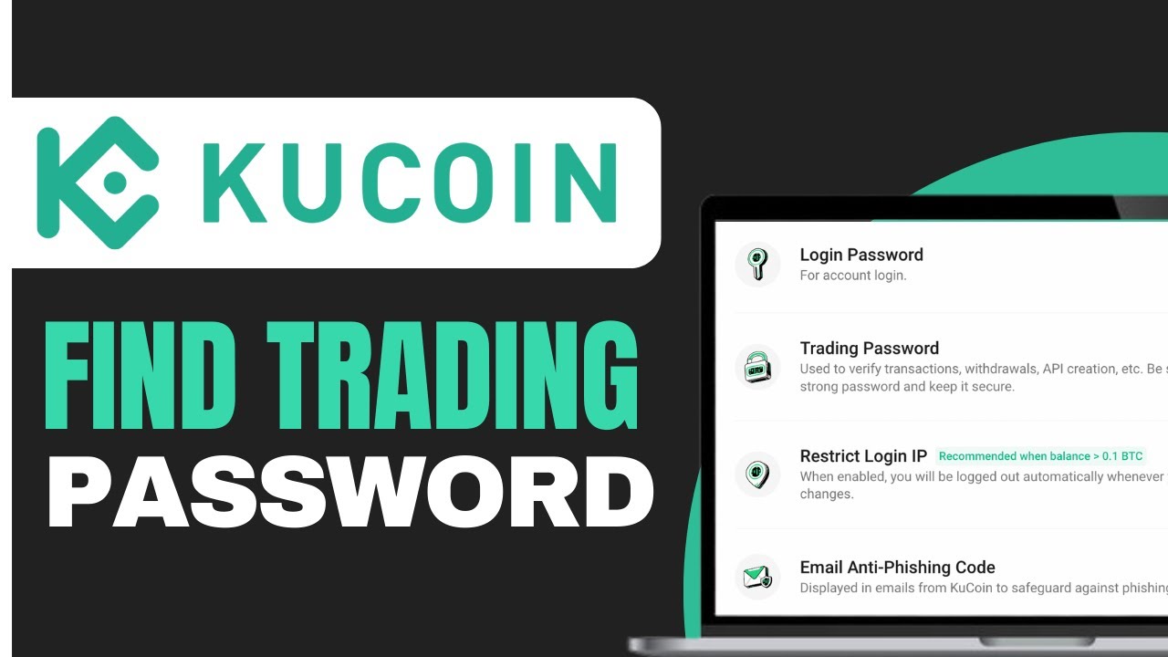 How to Find Trading Password on Kucoin (2026)