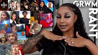 A Pop Culture Rant While I Do A Dark Glam Look