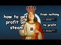 How to make money on steam - YouTube